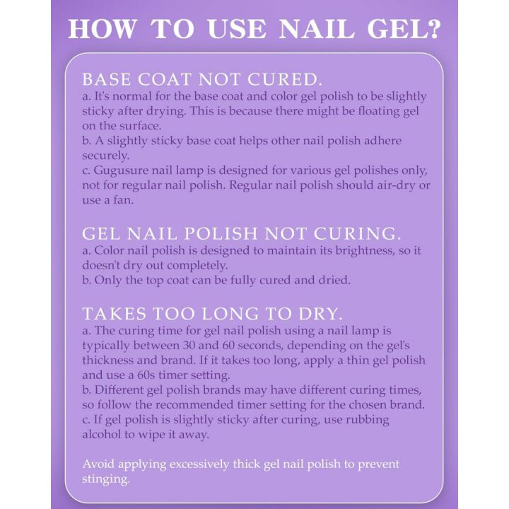 Gugusure UV LED Nail Lamp, 180W Nail Dryer for Gel Polish with LCD Display, Auto Sensor and 4 Timer Settings, Professional Gel Curing Lamp Gel Polish Light with 42 LED Beads for Salon and Home