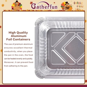 36-Pack Thanksgiving Leftover Containers - Stylish & Durable