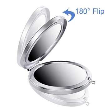 HREW MIHAGUTY Magnifying Compact Mirror for Purses