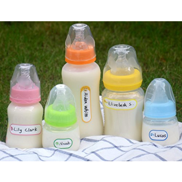 Durable Baby Bottle Labels for Easy Daycare Organization