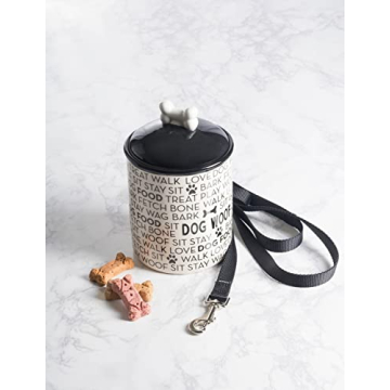 Bone Dry Dog Food Canister for Stylish Pet Storage