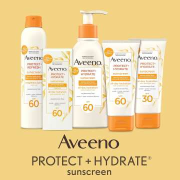 Aveeno SPF 60 Sunscreen Lotion, Weightless & Hydrating