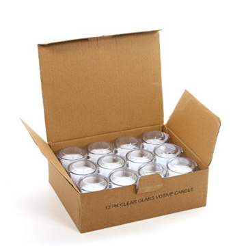 Elegant White Unscented Votive Candles for Any Occasion