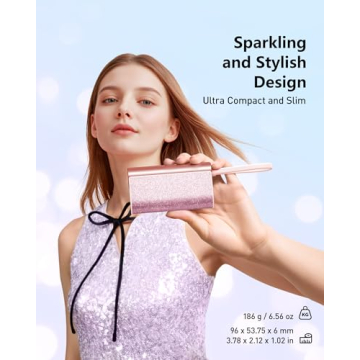 VEGER Sparkling Portable Charger 10000mAh Fast Charging