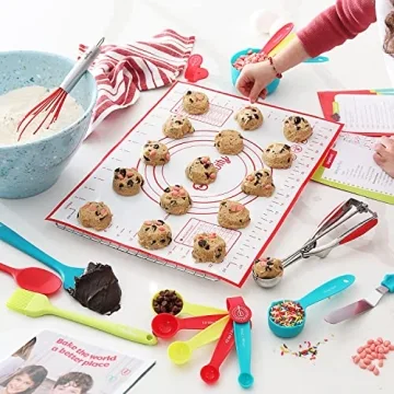 Baketivity 31-Piece Kids Cooking & Baking Set for Fun