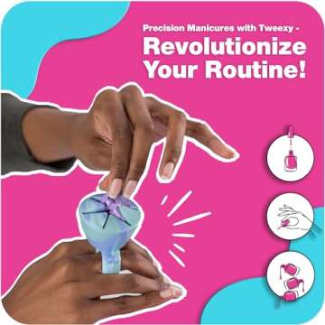 Tweexy Wearable Nail Polish Holder - Ideal for Teen Girls