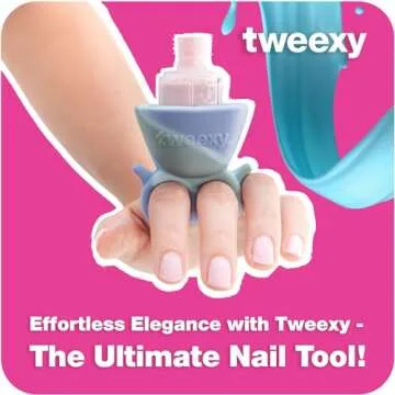 Tweexy Wearable Nail Polish Holder - Ideal for Teen Girls