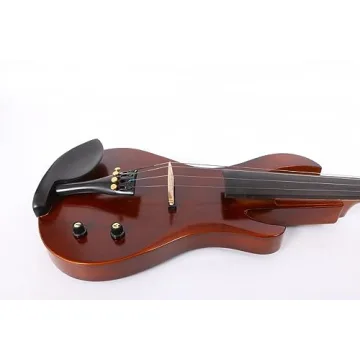 Solid Wood Electric Violin Ebony Fittings Complete Set