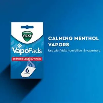 Vicks VapoPads Replacement Pads for Humidifiers, 6 Count