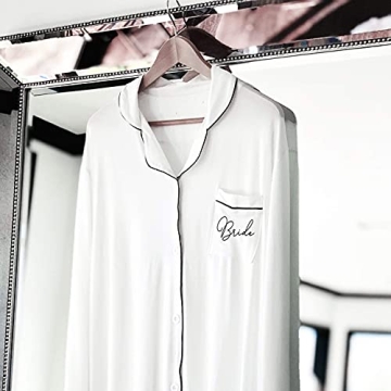 ModParty Bride Pajamas Comfortable Sleepshirt for Brides