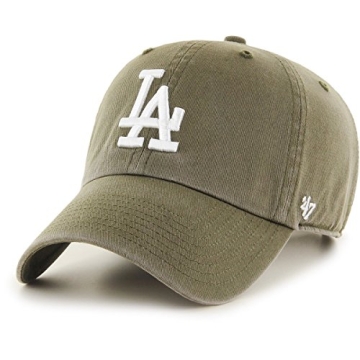 47 Brand Adjustable Cap - Clean UP LA Dodgers Sandalwood