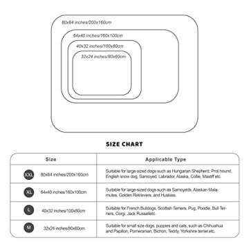Allisandro Luxurious Dog Blanket, 350 GSM Super Fuzzy Microplush Fleece Pet Blankets for Small Medium Large Dogs and Cats, Blue Paw and Bone, 32" x 24"