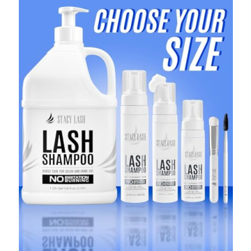 STACY LASH Gentle Eyelash Shampoo & Brush - 50ml