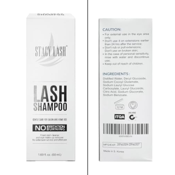 STACY LASH Gentle Eyelash Shampoo & Brush - 50ml