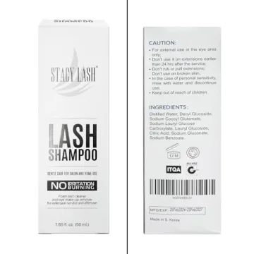STACY LASH Gentle Eyelash Shampoo & Brush - 50ml