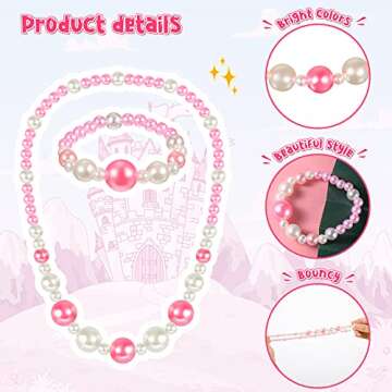 Sumind Play Jewelry Set: 12-Piece Girls Jewelry Collection