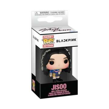 Funko POP! Keychain: Blackpink - Jisoo - Blackpink Novelty Keyring - Collectable Mini Figure - Stock...