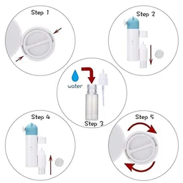 KOODER Portable Misting Handheld Fan - Stay Cool Everywhere