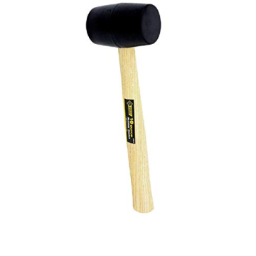 Steel Grip 16 oz Rubber Mallet for Soft Strikes