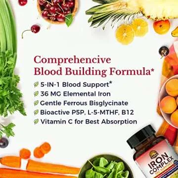 Vitalitown Iron Complex - Complete Blood Building Formula