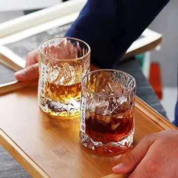 Elegant Japanese Whiskey Glass - Classic & Versatile Drinking Tumbler