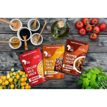 Jollof Rice Spice - Authentic, Organic Seasoning for All Dishes