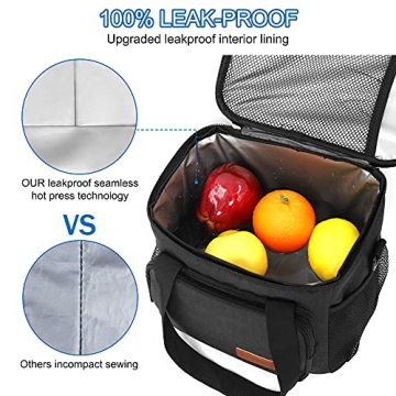 Femuar Reusable Lunch Box - Insulated and Leakproof Cooler