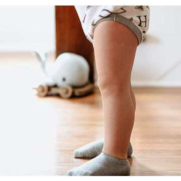 Burt's Bees Baby Non-Slip Organic Cotton Socks