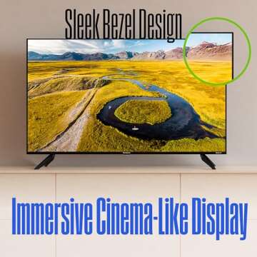 Westinghouse 50-Inch Edgeless Roku Smart TV with 4K HDR