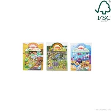 Melissa & Doug Reusable Puffy Sticker Set - 118 Stickers