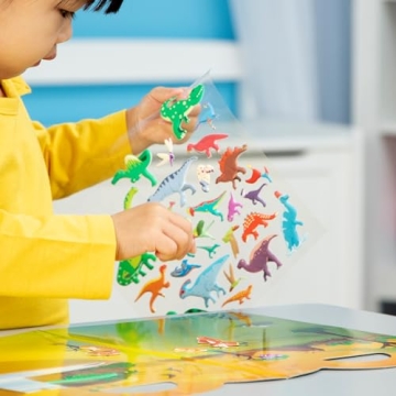 Melissa & Doug Reusable Puffy Sticker Set - 118 Stickers