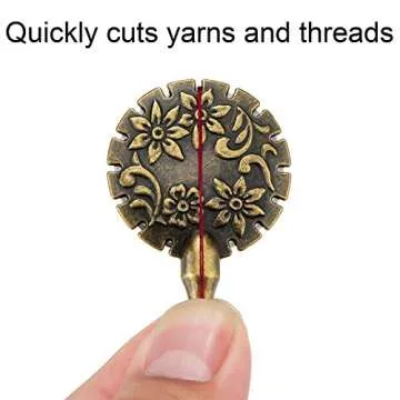 Stylish Mudder Yarn Cutter Pendants for Crafters