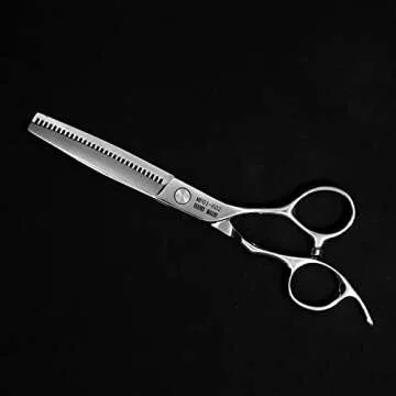 Hair Thinning Scissors Cutting Shears- Fcysy 6” Professional Barber Sharp Layering Haircut Scissors for Hair, Scissors Hair Hairdressing Thinning Shears for Women Men- Thinning Rate 10-15%