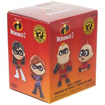 Funko Mystery Mini Blind Box: Disney Pixar the Incredibles - Voyd - Collectible Vinyl Figure - Gift Idea - Official Merchandise - for Kids & Adults - Movies Fans - Mini Figure for Collectors