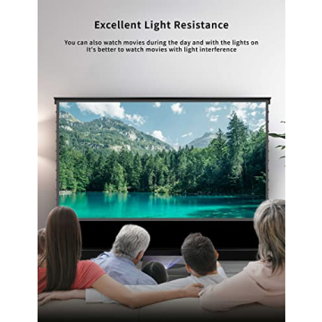 Vivid Storm Since 2004-120 Inch S PRO Motorized Floor-Rising Screen - Crystal-Clear Image Quality with Perfect Flatness | 4K/8K Ultra HD Easy-to-Install Design,VSDSTUST120H