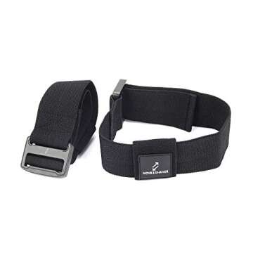 Move 2 Change Blood Flow Restriction Bands, BFR Occlusion Training Bands. Fast Muscle Growth Without Lifting Heavy. Blood Resistance Bands for Arms, Legs, Glutes, Booty Workout, Men and Women