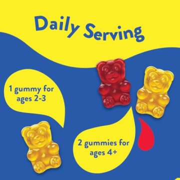 L'il Critters Gummy Vites Multivitamins for Kids 2+ 190 Gummies