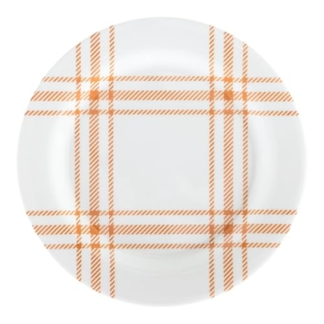 C.R. Gibson Autumn Themed Reusable Melamine Plates Set