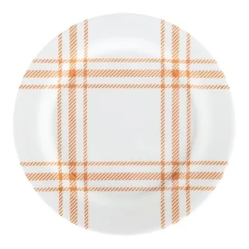 C.R. Gibson Autumn Themed Reusable Melamine Plates Set