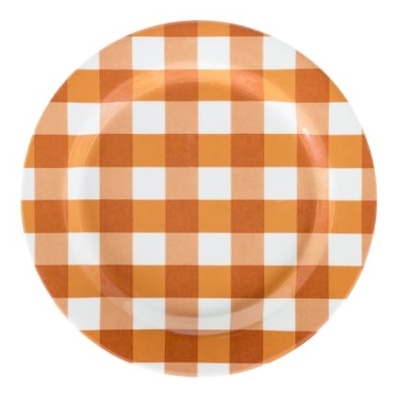 C.R. Gibson Autumn Themed Reusable Melamine Plates Set