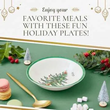 Spode Christmas Tree Cereal Bowl - Iconic Holiday Design