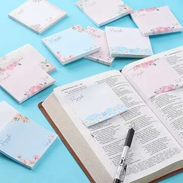 Mr. Pen- Sticky Notes, 3”x3”, 12 Pads, Floral Sticky Notes, Sticky Note, Self-Stick Note Pads, Sticky Pads Sticky Notes Aesthetic, Colorful Sticky Notes, Sticky Notes Bulk Sticky Notes