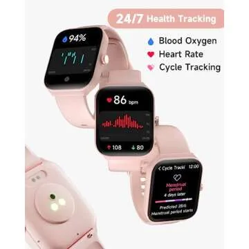 TOOBUR Smart Watch with Alexa and Fitness Tracker