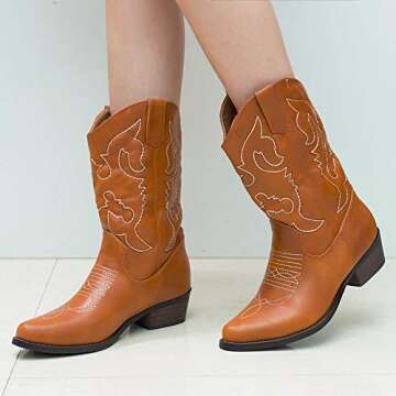 SheSole Women’s Cowboy Boots for Comfort and Style