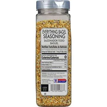 McCormick Culinary Everything Bagel Seasoning, 21 oz - One 21 Ounce Container of Everything Bagel Se...