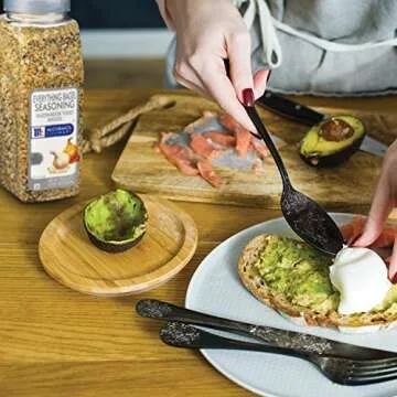 McCormick Culinary Everything Bagel Seasoning, 21 oz - One 21 Ounce Container of Everything Bagel Seasoning Blend of Poppy Seed, Sesame Seed, Garlic, Onion and Salt