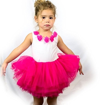 My Lello Rainbow Tutu for Baby Toddler Girls - 10 Layers