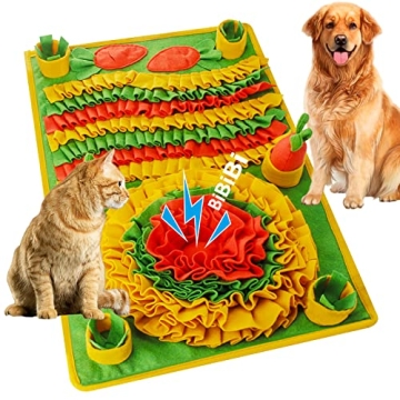 NGOKPYD Snuffle Mat for Dogs Large 28" x 16.5" Dog Snuffle Mat,Durable Interactive Dog Toys Sniff Ma...