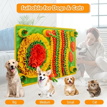 NGOKPYD Snuffle Mat - Interactive Slow Feeder for Dogs