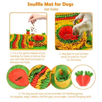 NGOKPYD Snuffle Mat - Interactive Slow Feeder for Dogs